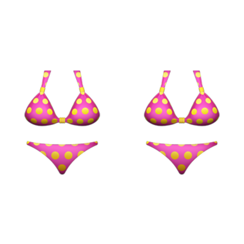 👙👙 Emoji Domain iOS rendering
